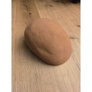 Men's Camel Wool Cap Size Large Rugby Caps Classic Vintage Style Winter Hat